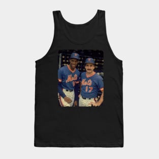 Dwight Gooden and Keith Hernandez in New York Mets Tank Top